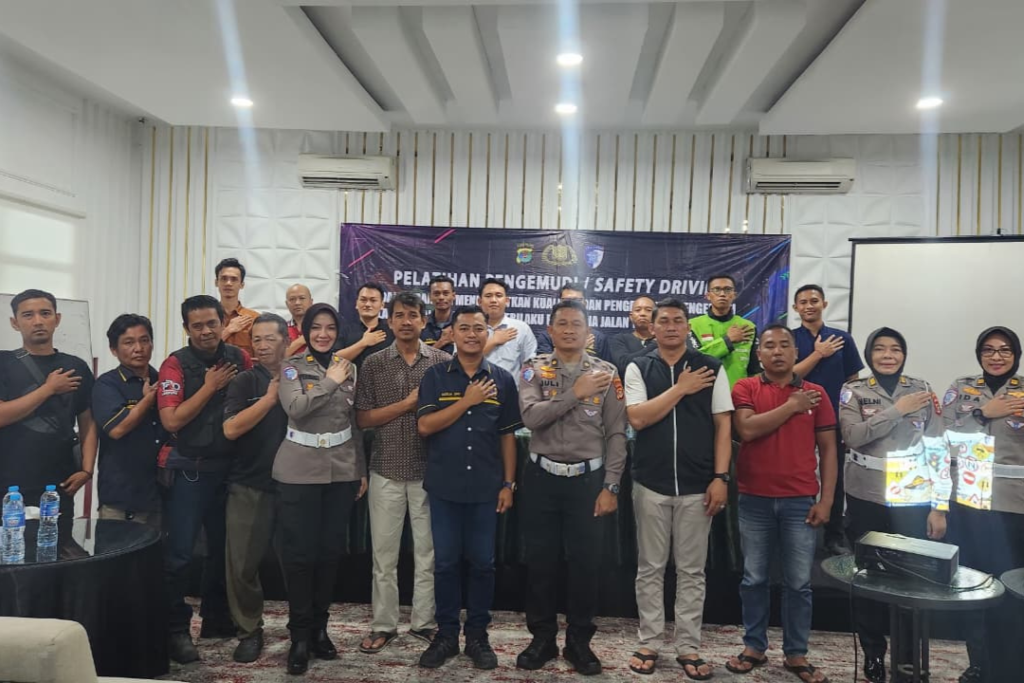 safety driving dpd oraski sb lampung dan polda lampung
