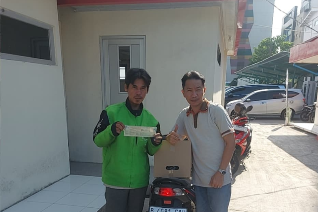 serah terima motor pt satu kosong tujuh