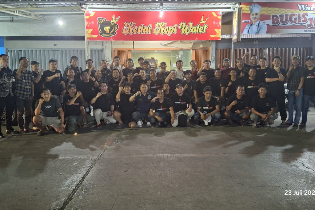 DPD ORASKI SB Sulsel Perkuat Barisan Pengemudi Online, Sambut Deklarasi Komunitas ANT SQUAD di Makassar
